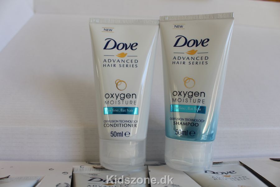 Dove Oxygen moisture shampoo og balsam
